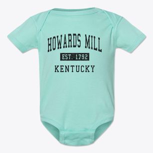 Howards Mill Kentucky Classic Established Baby Onesie