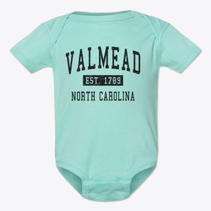 Valmead North Carolina Classic Established Baby Onesie