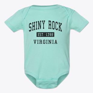 Shiny Rock Virginia Classic Established Baby Onesie