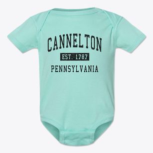 Cannelton Pennsylvania Classic Established Baby Onesie