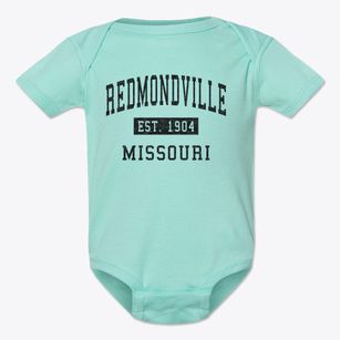 Redmondville Missouri Classic Established Baby Onesie