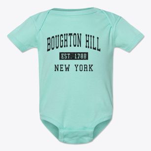 Boughton Hill New York Classic Established Baby Onesie