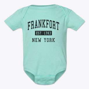 Frankfort New York Classic Established Baby Onesie