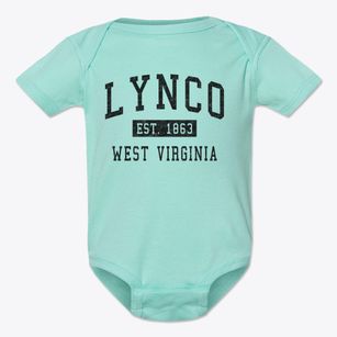 Lynco West Virginia Classic Established Baby Onesie