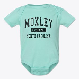 Moxley North Carolina Classic Established Baby Onesie