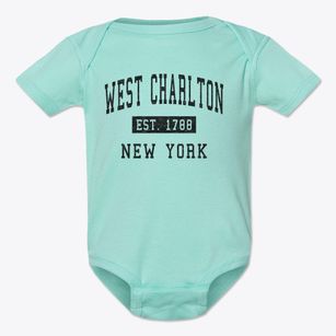 West Charlton New York Classic Established Baby Onesie