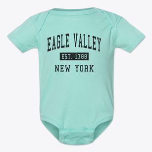 Eagle Valley New York Classic Established Baby Onesie