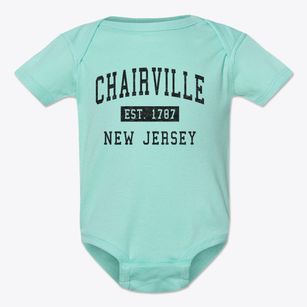 Chairville New Jersey Classic Established Baby Onesie
