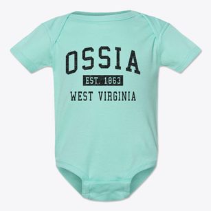 Ossia West Virginia Classic Established Baby Onesie