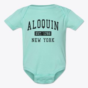 Aloquin New York Classic Established Baby Onesie