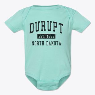 Durupt North Dakota Classic Established Baby Onesie