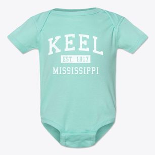 Keel Mississippi Classic Established Baby Onesie