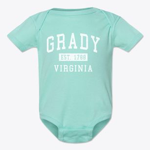 Grady Virginia Classic Established Baby Onesie