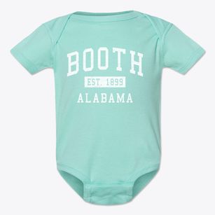 Booth Alabama Classic Established Baby Onesie