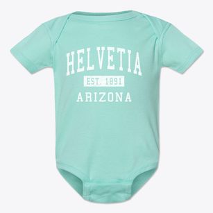 Helvetia Arizona Classic Established Baby Onesie