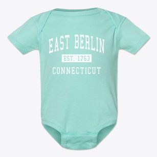 East Berlin Connecticut Classic Established Baby Onesie