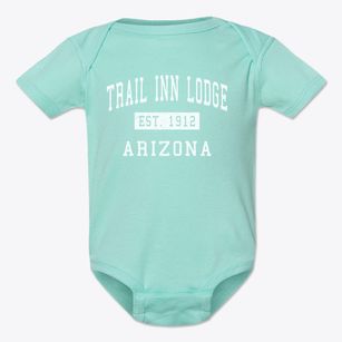 Trail Inn Lodge Arizona Classic Established Baby Onesie