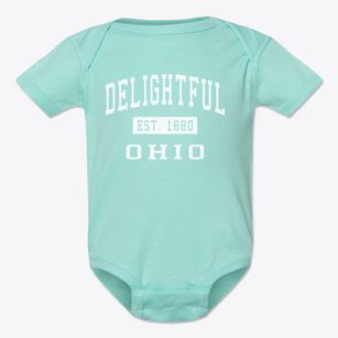 Delightful Ohio Classic Established Baby Onesie