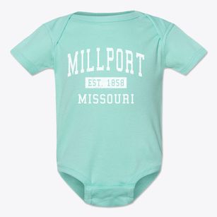 Millport Missouri Classic Established Baby Onesie