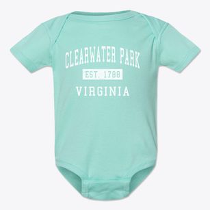 Clearwater Park Virginia Classic Established Baby Onesie
