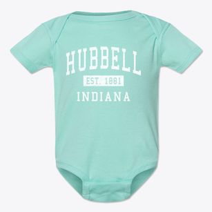 Hubbell Indiana Classic Established Baby Onesie