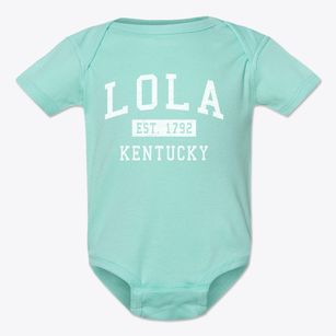 Lola Kentucky Classic Established Baby Onesie