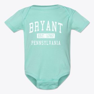 Bryant Pennsylvania Classic Established Baby Onesie