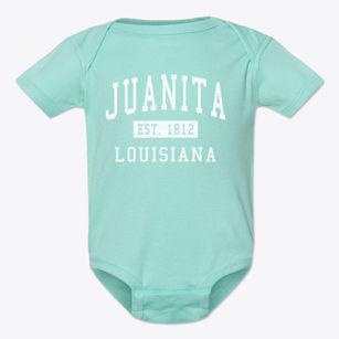 Juanita Louisiana Classic Established Baby Onesie