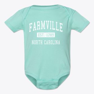 Farmville North Carolina Classic Established Baby Onesie