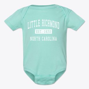 Little Richmond North Carolina Classic Established Baby Onesie