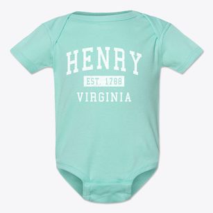 Henry Virginia Classic Established Baby Onesie