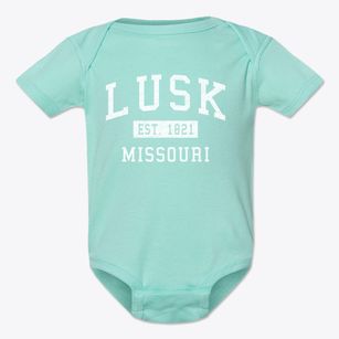 Lusk Missouri Classic Established Baby Onesie