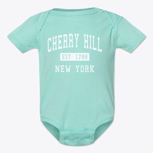 Cherry Hill New York Classic Established Baby Onesie