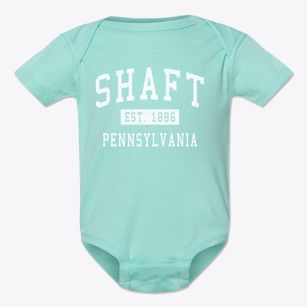 Shaft Pennsylvania Classic Established Baby Onesie