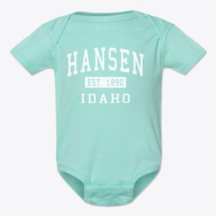 Hansen Idaho Classic Established Baby Onesie