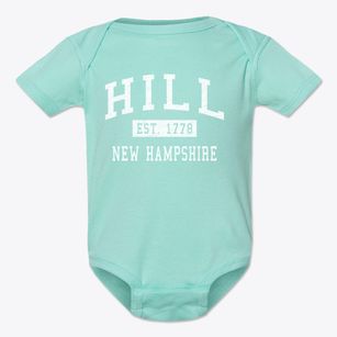 Hill New Hampshire Classic Established Baby Onesie