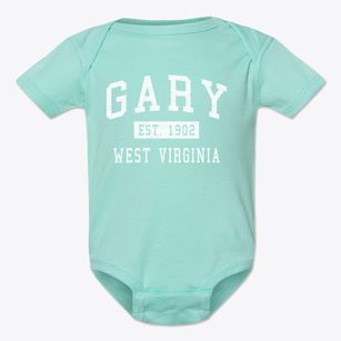 Gary West Virginia Classic Established Baby Onesie