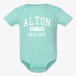 Alton Maine Classic Established Baby Onesie