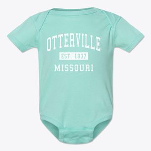 Otterville Missouri Classic Established Baby Onesie