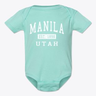 Manila Utah Classic Established Baby Onesie