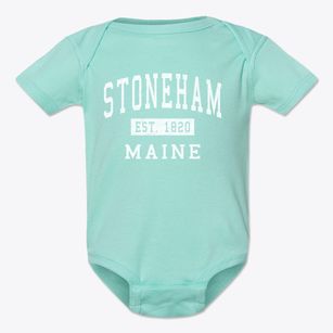 Stoneham Maine Classic Established Baby Onesie