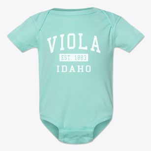 Viola Idaho Classic Established Baby Onesie