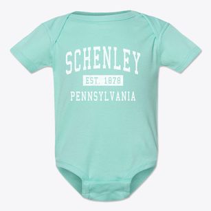 Schenley Pennsylvania Classic Established Baby Onesie