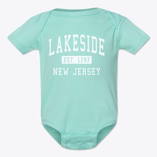 Lakeside New Jersey Classic Established Baby Onesie