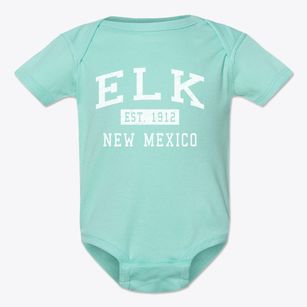 Elk New Mexico Classic Established Baby Onesie