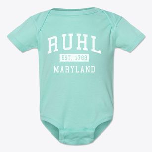 Ruhl Maryland Classic Established Baby Onesie