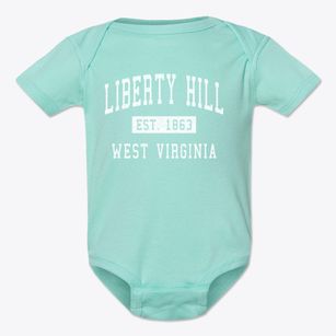 Liberty Hill West Virginia Classic Established Baby Onesie
