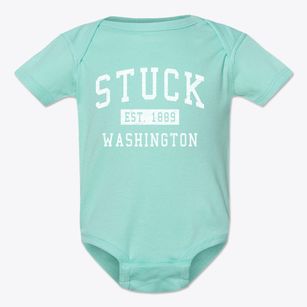 Stuck Washington Classic Established Baby Onesie