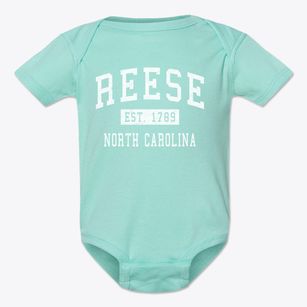 Reese North Carolina Classic Established Baby Onesie