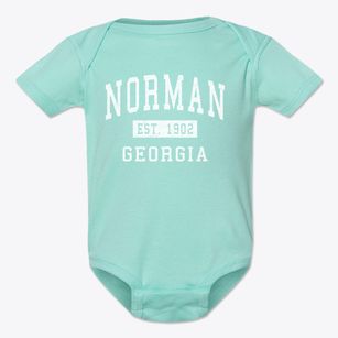 Norman Georgia Classic Established Baby Onesie